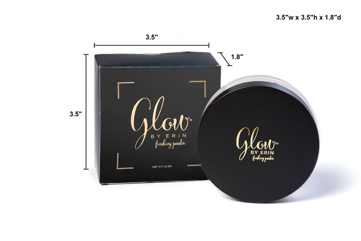 Original Scent Matte Glow By Erin Finishing Powder Jar 1.5 oz