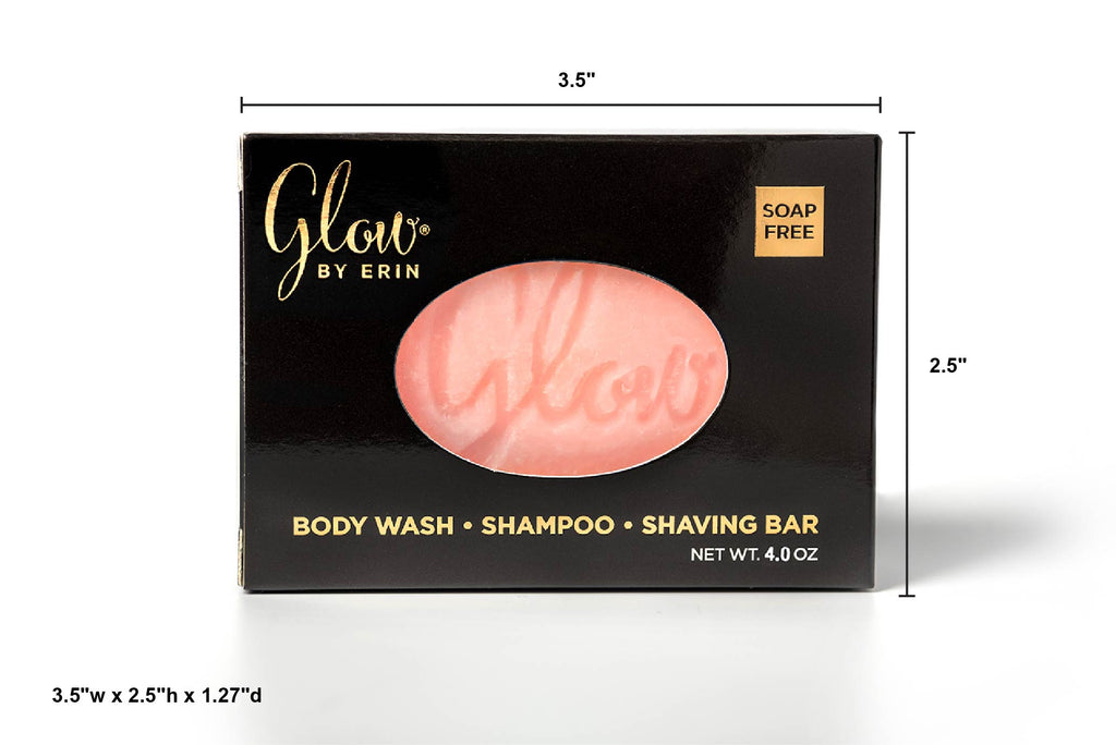 Tropical Scent Shampoo~Body Wash~Shave Bar ~ Glow By Erin - 4 oz.